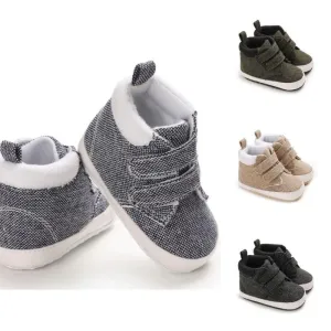 4 Colors Winter Stylish Baby Boy Solid Color Ankle Shoes