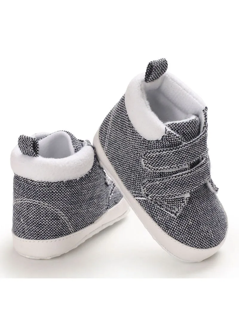 4 Colors Winter Stylish Baby Boy Solid Color Ankle Shoes