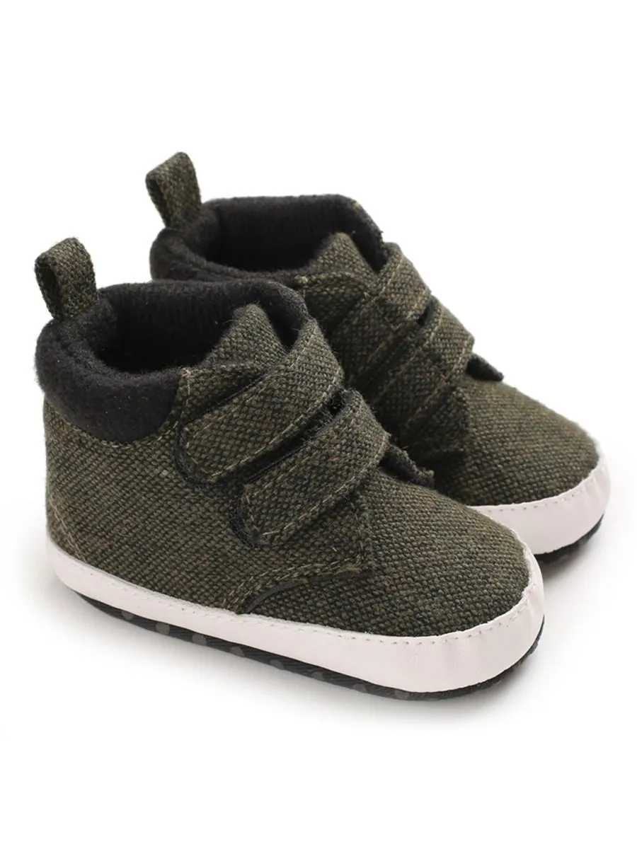 4 Colors Winter Stylish Baby Boy Solid Color Ankle Shoes