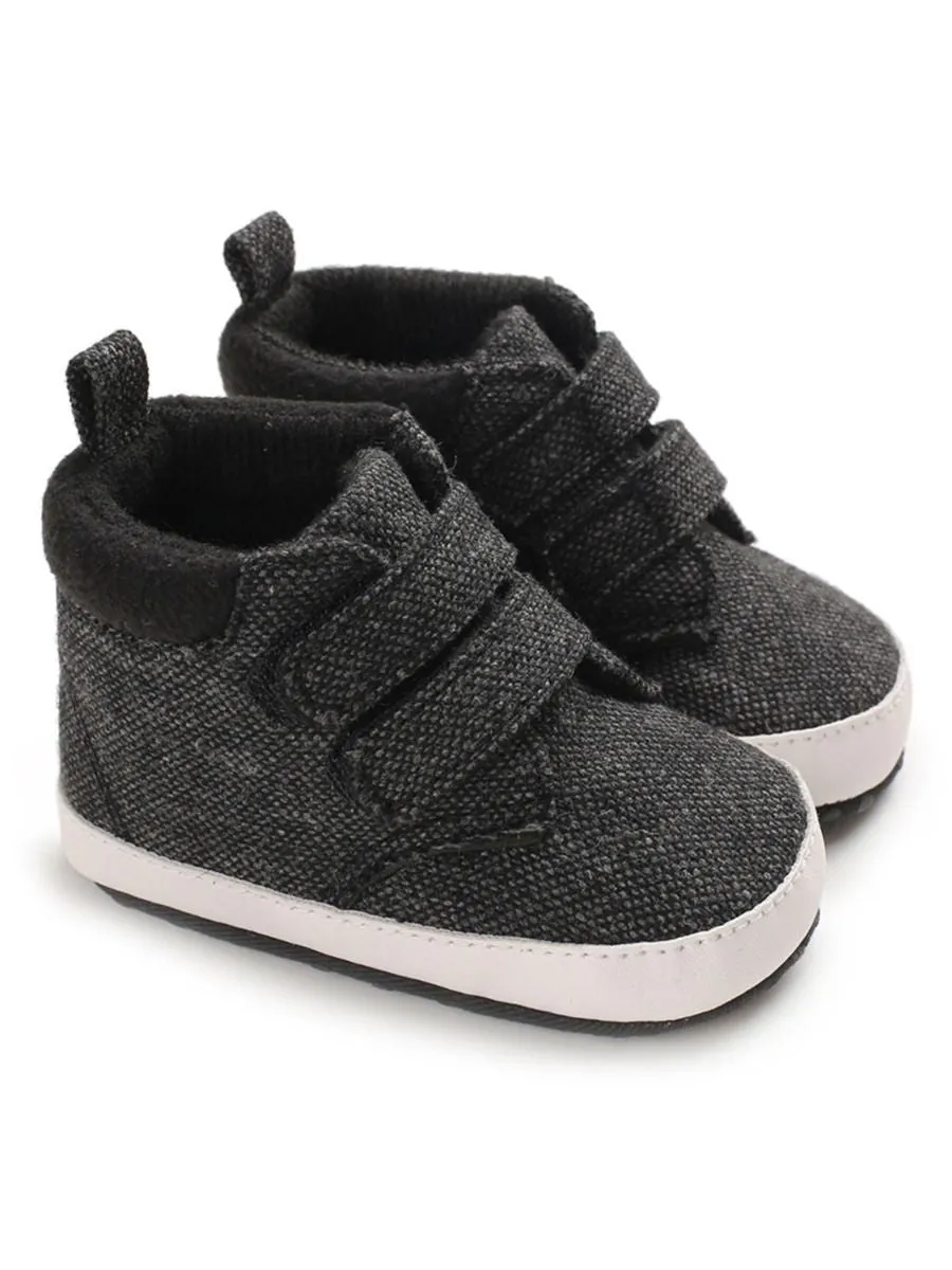 4 Colors Winter Stylish Baby Boy Solid Color Ankle Shoes