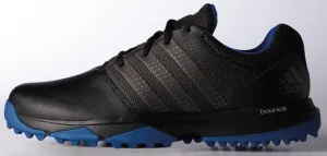 ADIDAS 360 TRAXION GOLF SHOES BLACK/DARK/SILVER/COLLEGIATE ROYAL WIDE