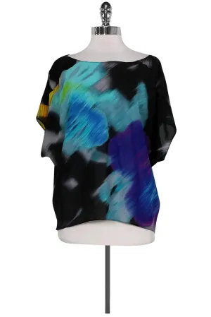 Alice & Olivia - Multicolor Dolman Sleeve Top Sz M