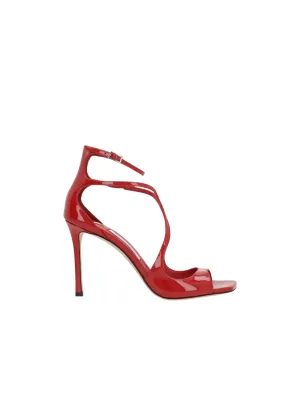 Azia Patent Leather Sandals