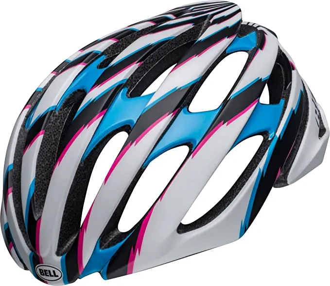 Bell Stratus MIPS Road Helmet - Matt Gloss White-Cyan