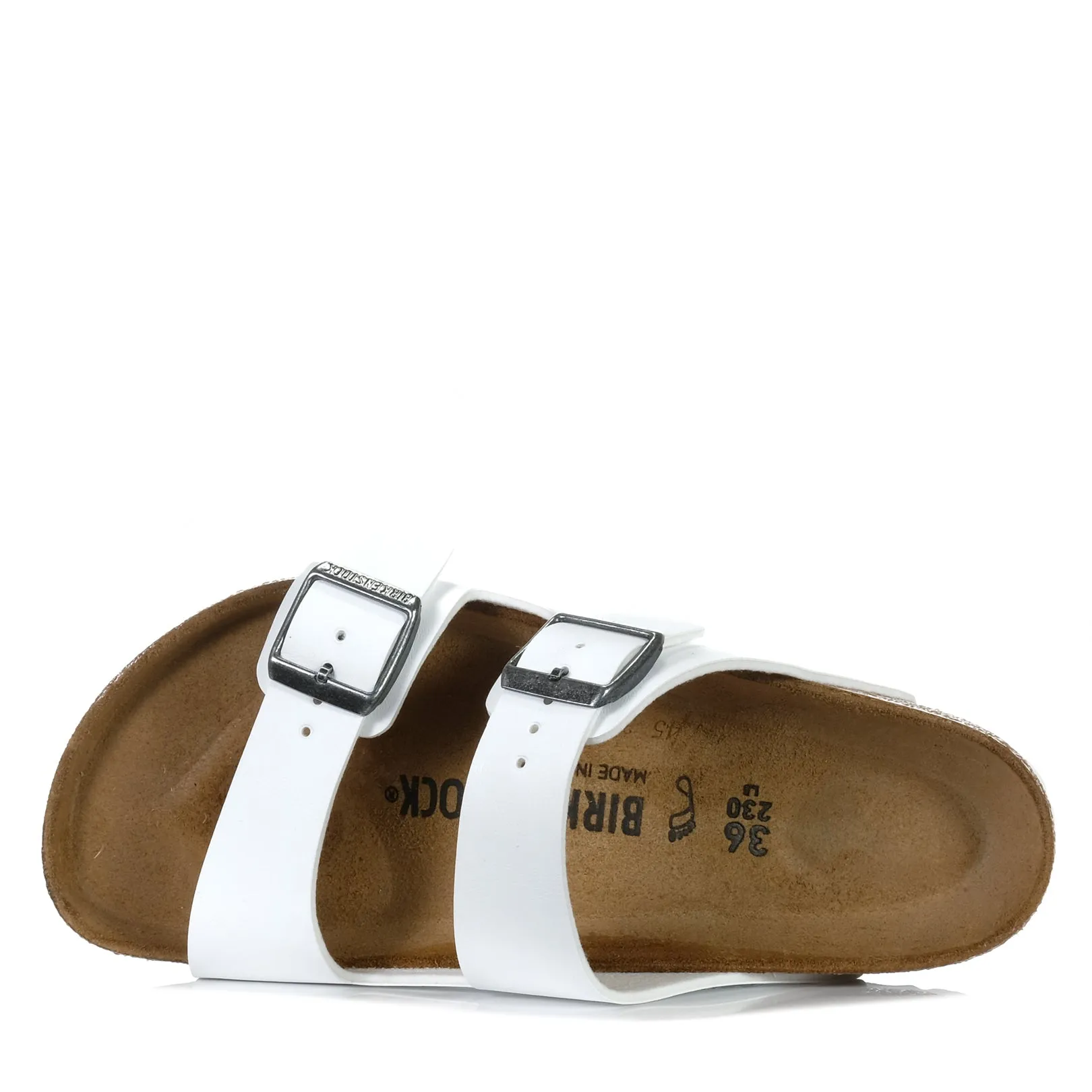 Birkenstock Arizona Birko-Flor (Regular) White