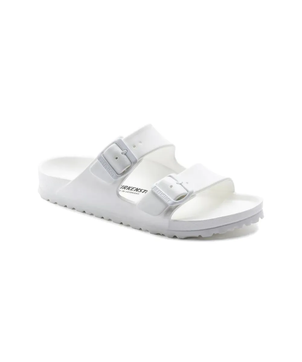 BIRKENSTOCK ARIZONA ESSENTIALS IN WHITE