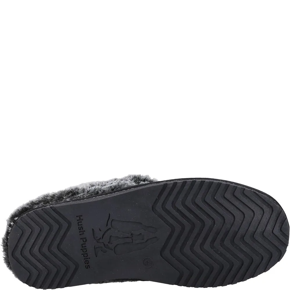 Black Amara Slippers