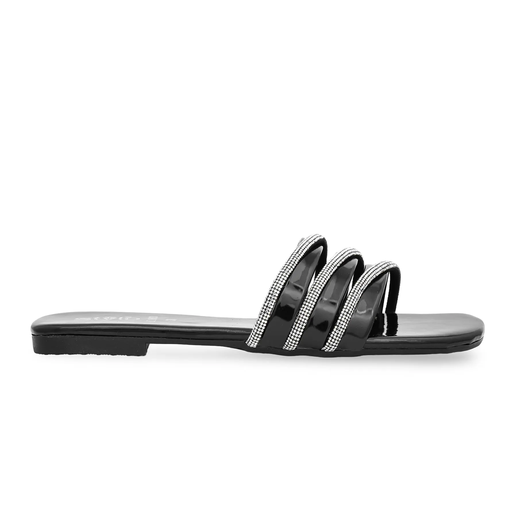 Black Casual Slipper CL1803