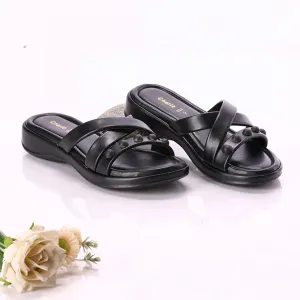 Black Slippers for women