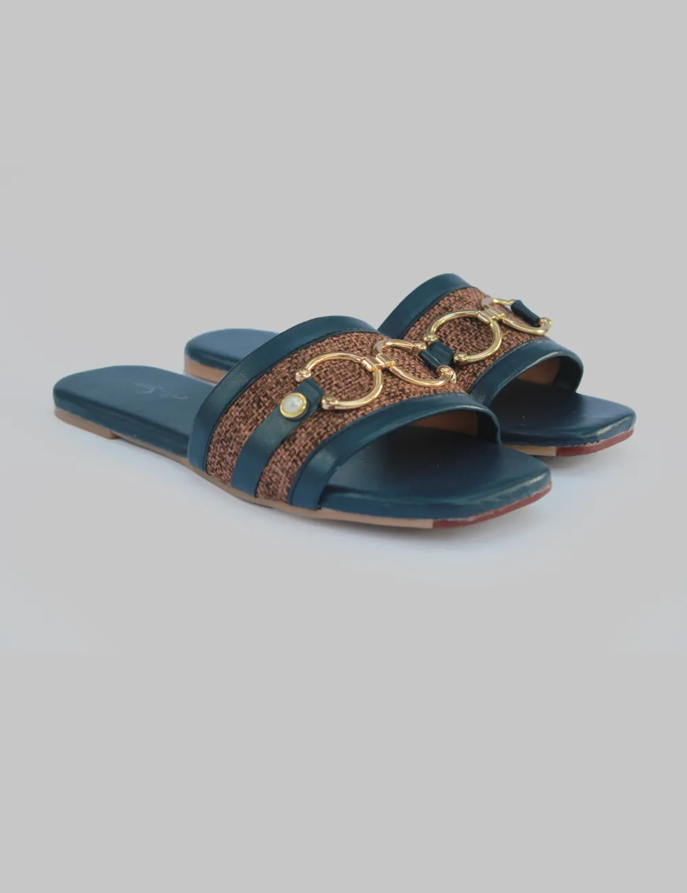 Blue | Flat Slippers for women