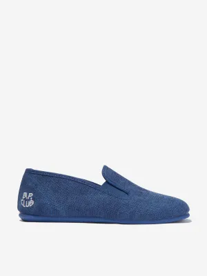 Bonpoint Boys Organic Canvas Slippers