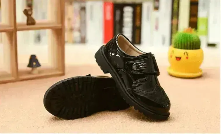 Boys' Leather Shoes, Children's Shoes, British Casual Single Shoes, Student Performance Shoes