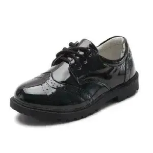 Boys' Leather Shoes, Children's Shoes, British Casual Single Shoes, Student Performance Shoes