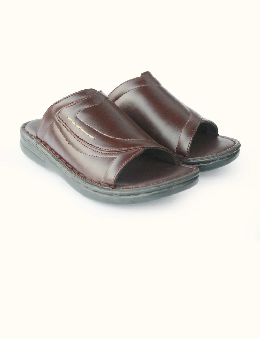 Brown | Medicated Slippers For Men