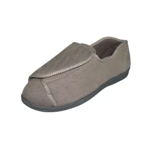 CLINIC Comfort System Men’s Clinic Slipper, Brown, 11