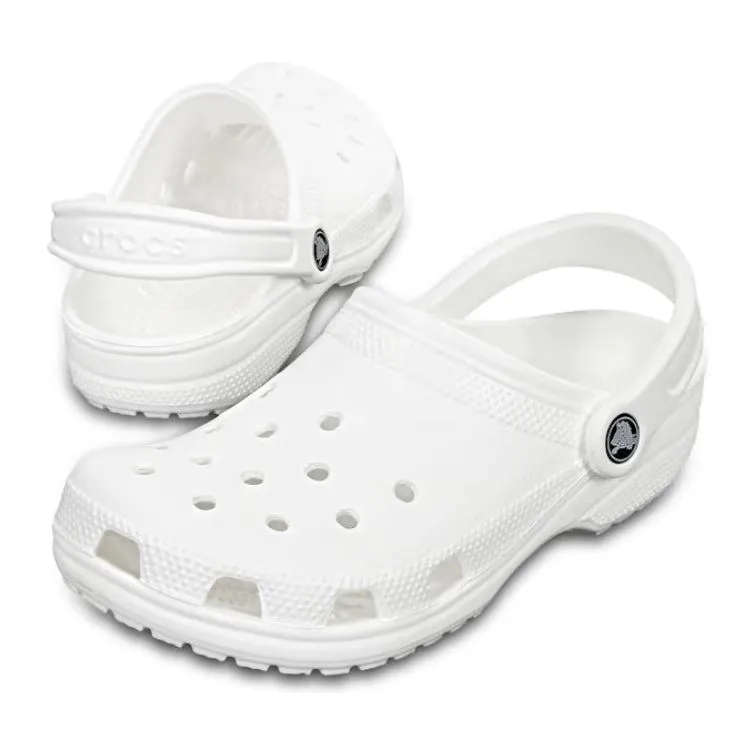 Crocs Adults Unisex Sandal Classic Clog White