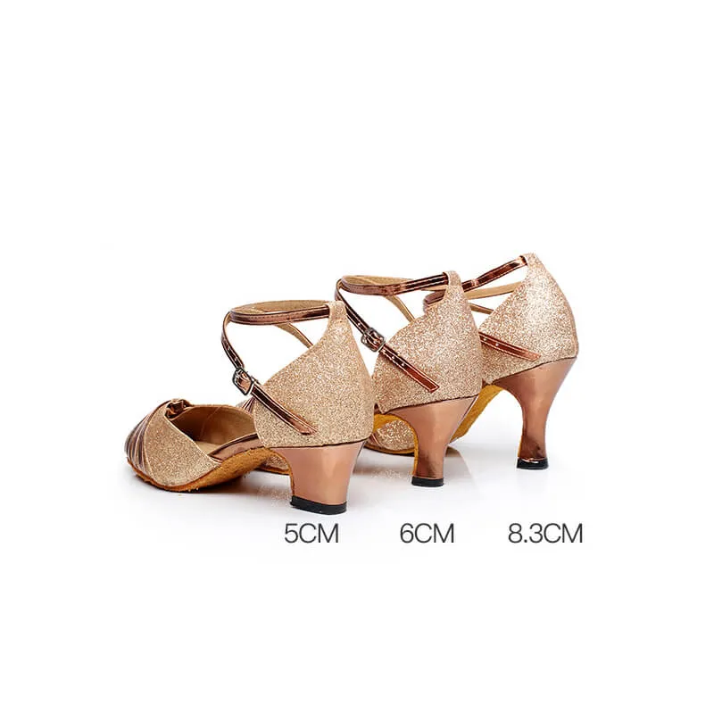 Feminine Latin/Ballroom Dance Shoes 2.4"