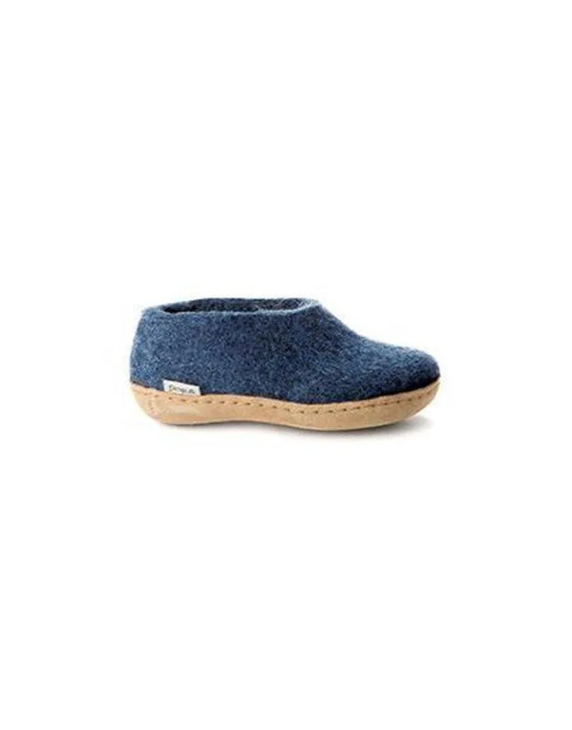 Glerups Slipper Shoes Junior | Leather Sole