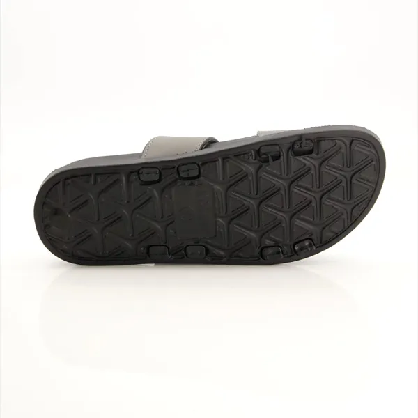 Grey Double Strap Slippers for men