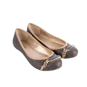 Guess Gina Chain Logo Ballet Flats