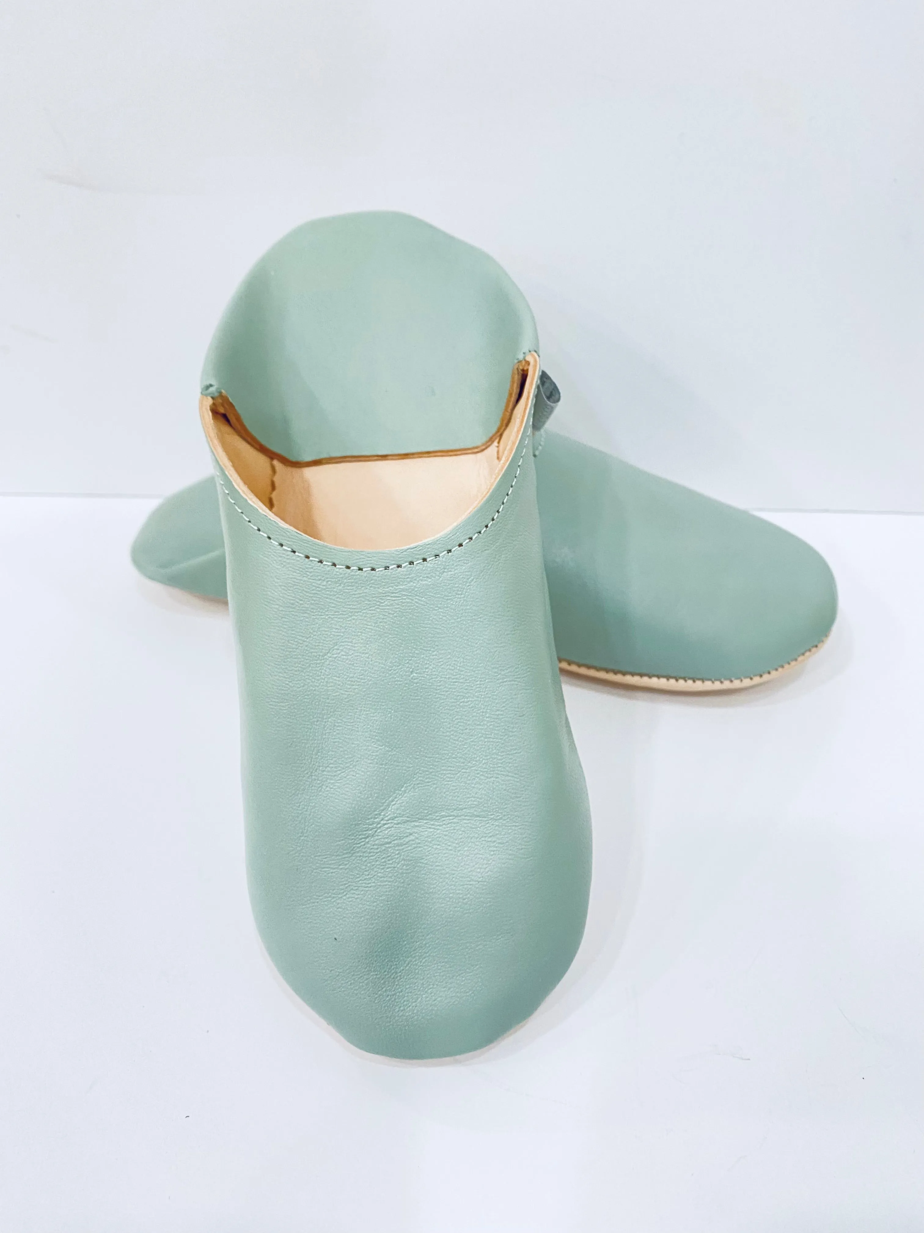 Leather Moroccan Babouche Slippers