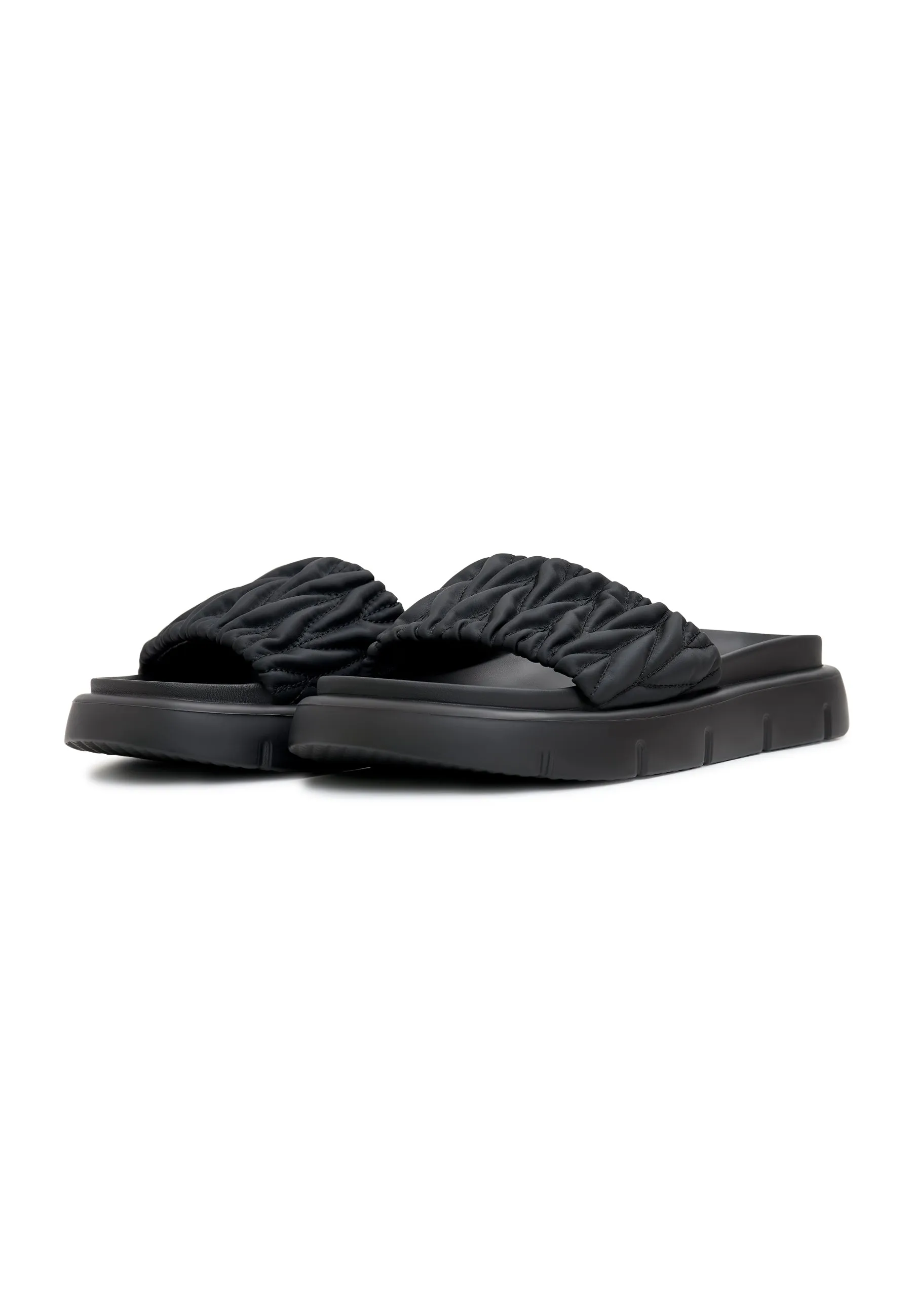 Leather Sandals Mirena - Black