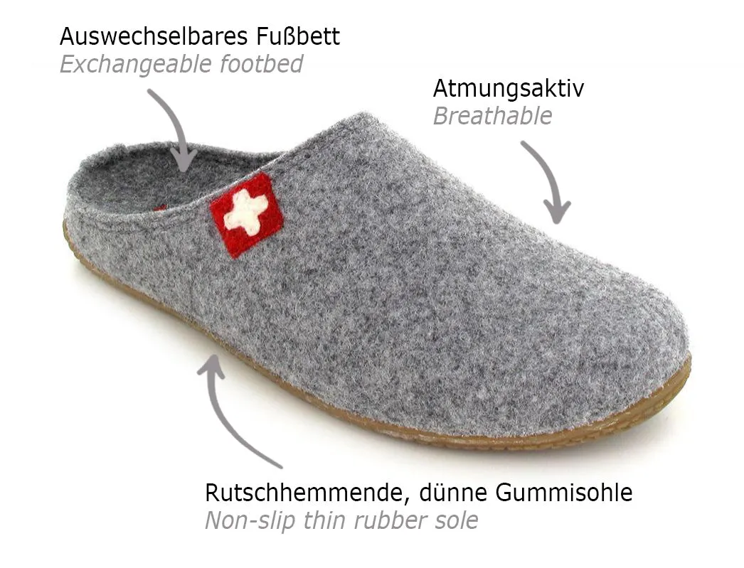 LIVING KITZBUEHEL Slipper | 2486, Gray