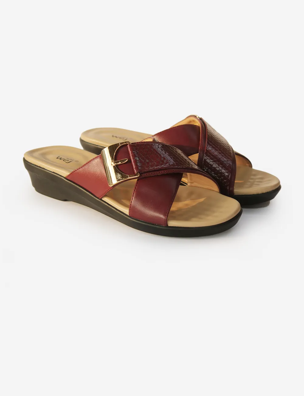 Maroon | Slippers for women