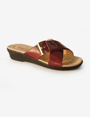 Maroon | Slippers for women