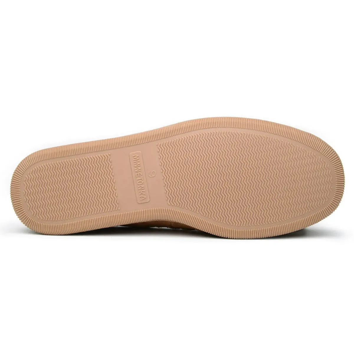 Minnetonka Sheepskin Hardsole Moc - Womens Slippers