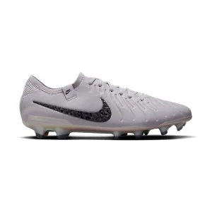 Nike Tiempo Legend 10 Elite FG Low-Top Football Boots Grey