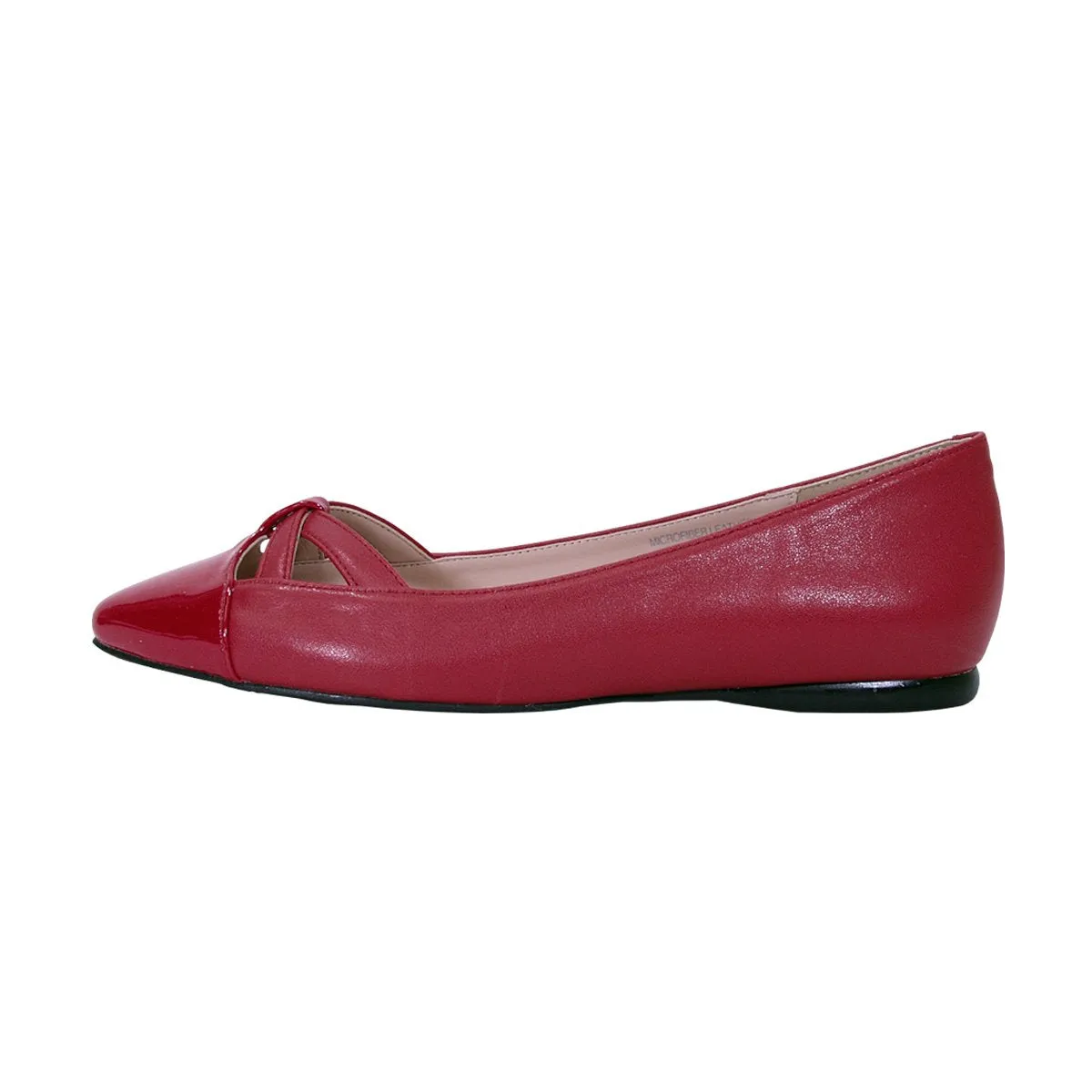 PEERAGE Sidney Women's Wide Width Leather Flats