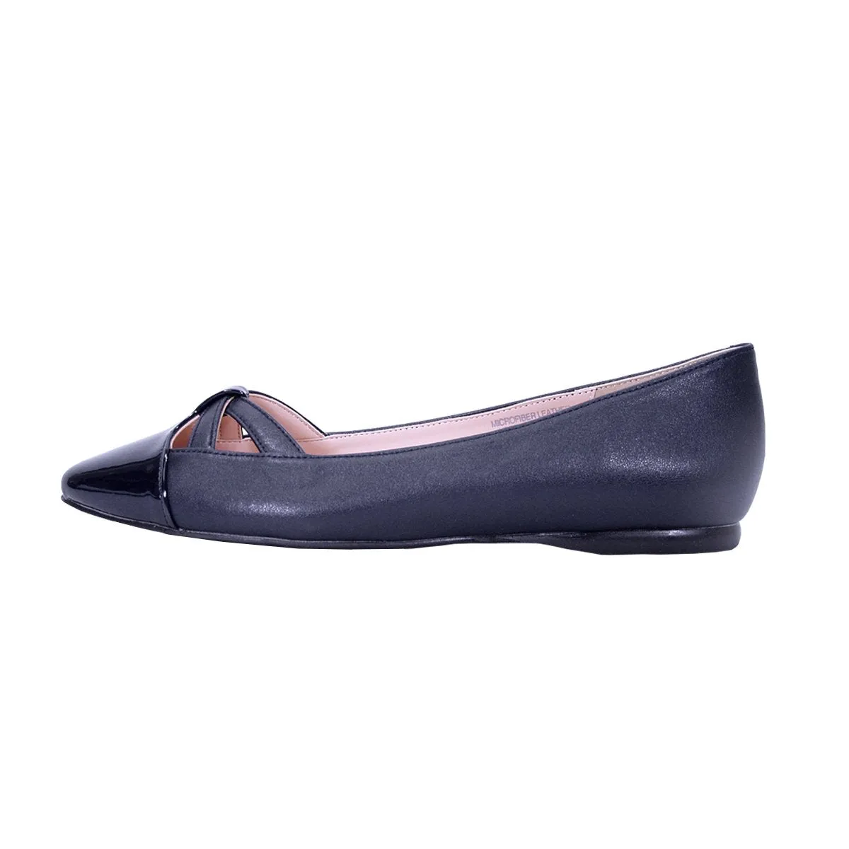 PEERAGE Sidney Women's Wide Width Leather Flats