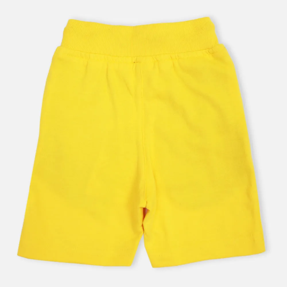 Rib Waistband Shorts