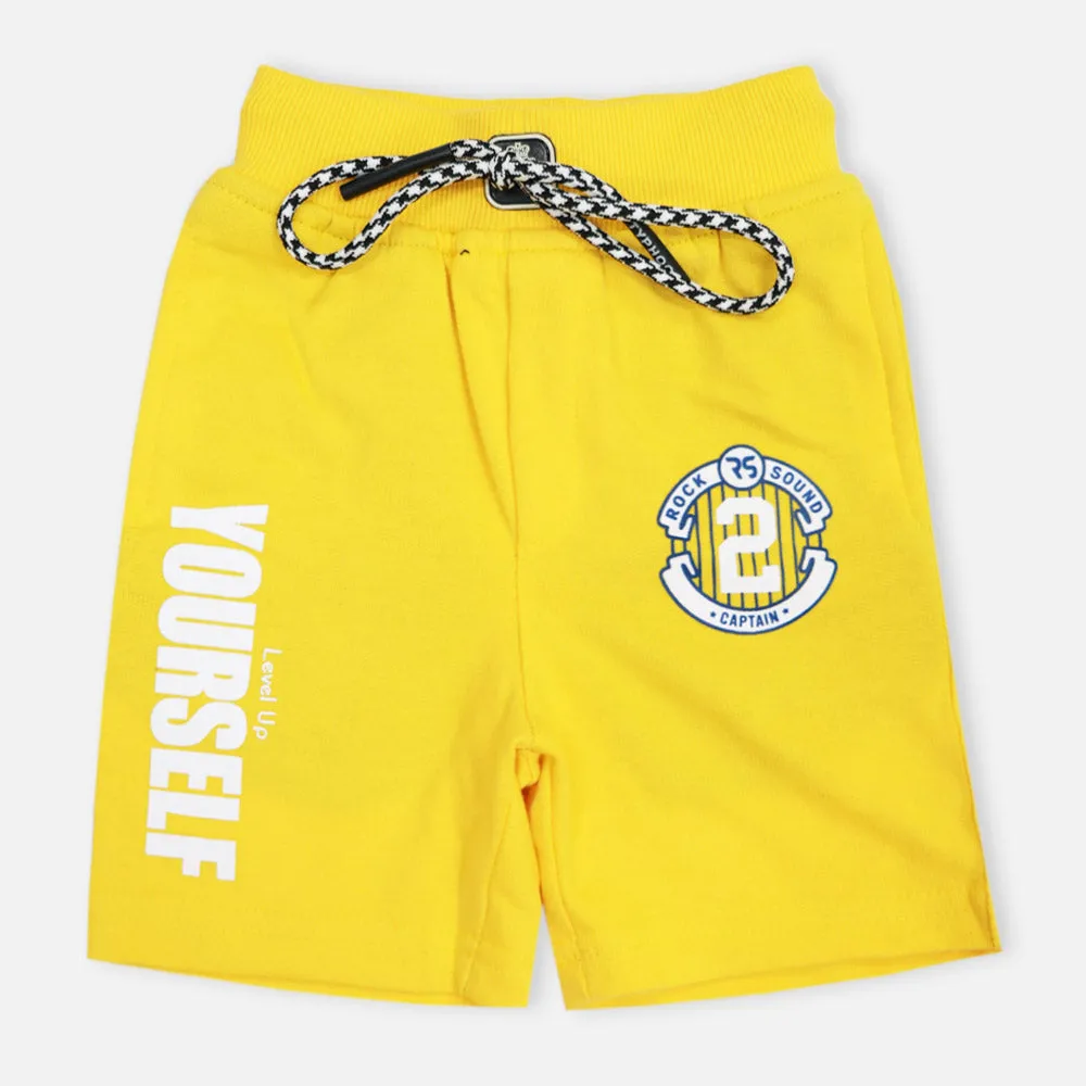 Rib Waistband Shorts