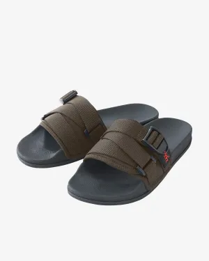 Slide Sandals Dark Olive