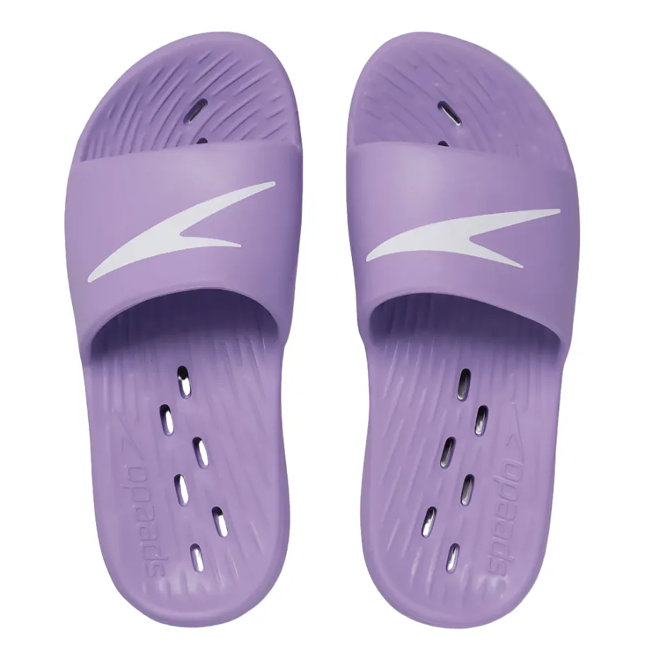 Speedo Womens Speedo Slides One Piece Purple