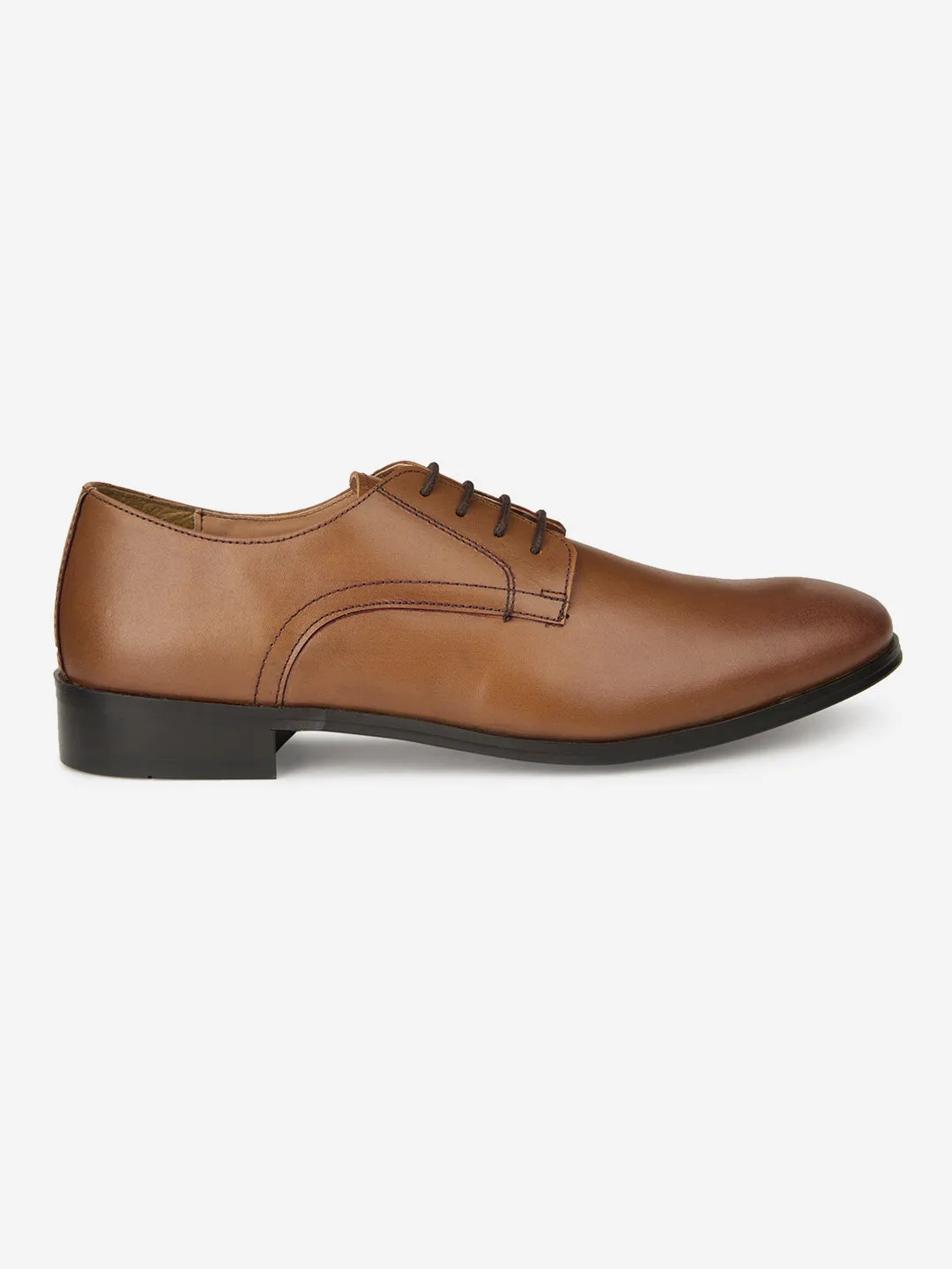 Tan Leather Formal Derbys