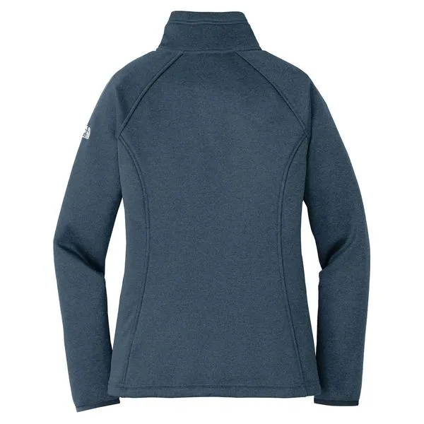 The North Face Women's Urban Navy Heather Canyon Flats Stretch Fleece Jacket