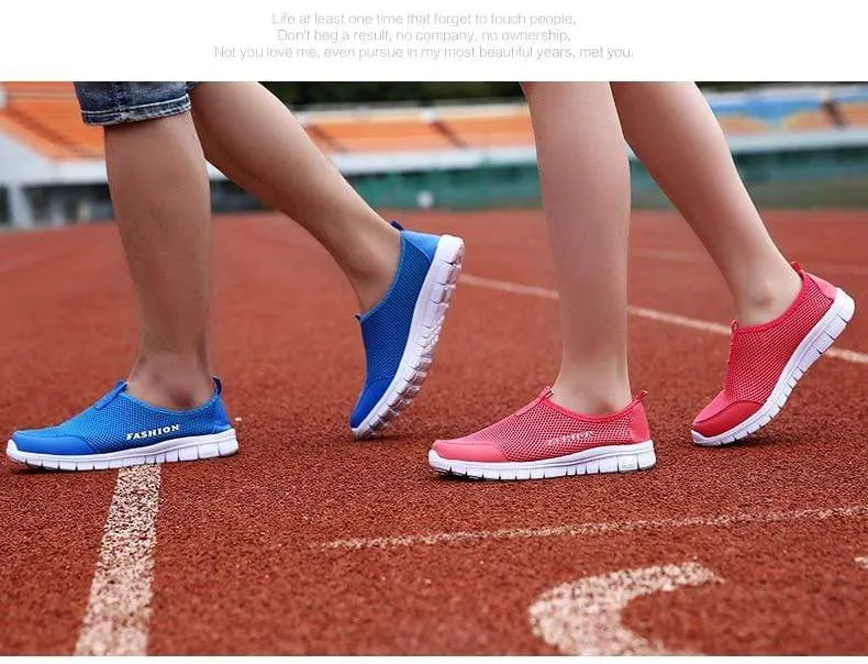 Women Light Sneakers / Breathable Mesh Casual Shoes / Walking Outdoor Sport Shoes