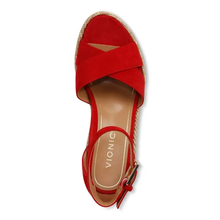 Womens Vionic Marina in Red